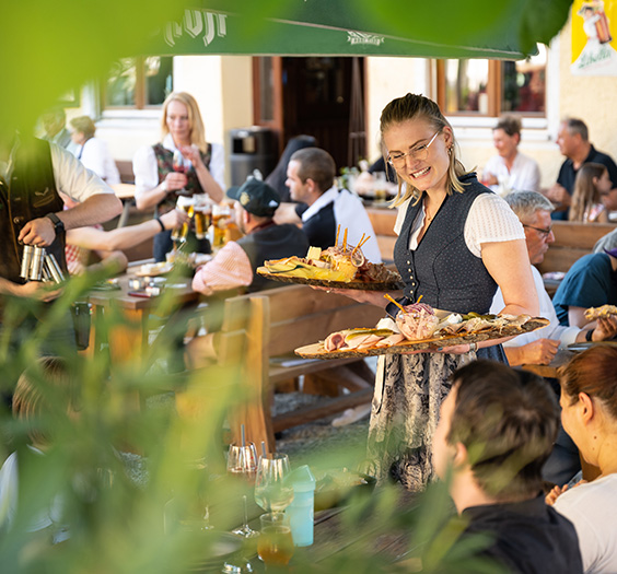 Biergarten Moosburg Drei Tannen